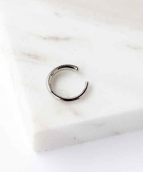 SIGNAL(シグナル)の「【SIGNAL / シグナル】Ear cuff 1.2mm /イヤーカフ(イヤーカフ・レディース・シルバー/ゴールド・FREE)」の3枚目の写真