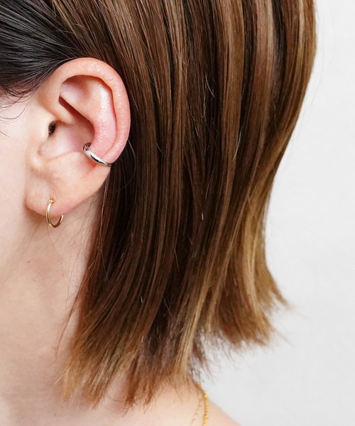 SIGNAL(シグナル)の「【SIGNAL / シグナル】Ear cuff 1.2mm /イヤーカフ(イヤーカフ・レディース・シルバー/ゴールド・FREE)」の6枚目の写真