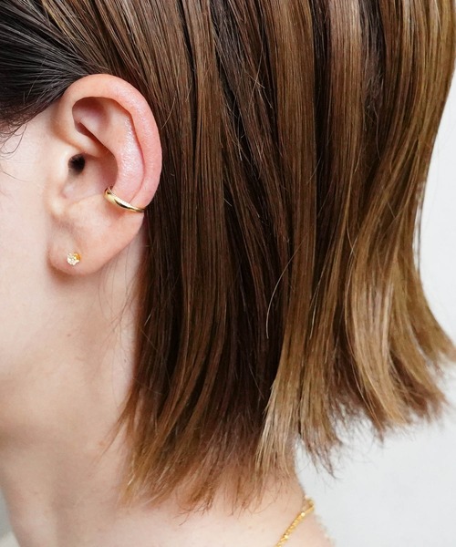 SIGNAL(シグナル)の「【SIGNAL / シグナル】Ear cuff 1.2mm /イヤーカフ(イヤーカフ・レディース・シルバー/ゴールド・FREE)」の7枚目の写真
