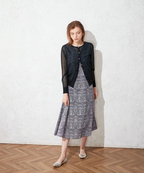LE SOUK HOLIDAY(ルスークホリデー)の「リバティプリントワンピース(ワンピース・レディース・ネイビー・M/L)」の13枚目の写真
