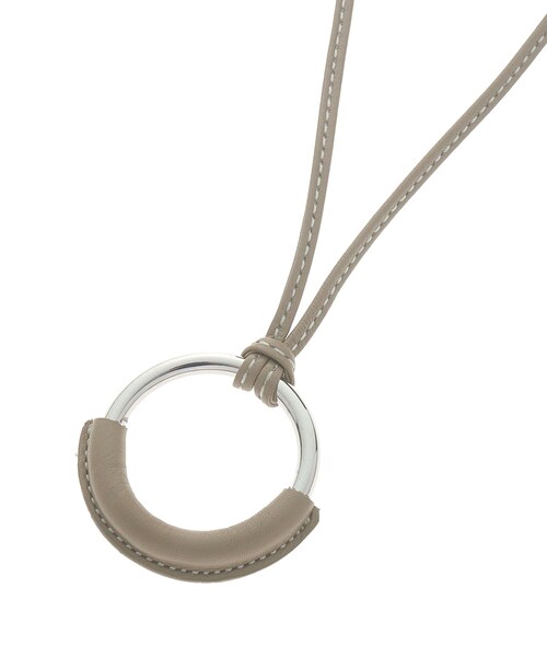 Untitled アンタイトル のネックレス レザーリングネックレス 153 22 01 を購入できます Untitled アクセサリー ネックレス レザーリングネックレス ネックレス Untitled アンタイトル のファッション 人気top