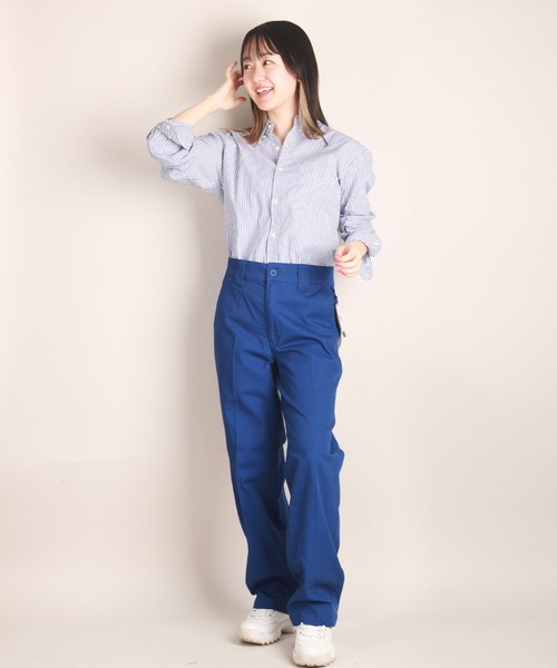 LONSDALE（ロンズデール）の「LONSDALE ストレッチツイル ワーカーズ カラーパンツ（その他パンツ・メンズ・グリーン/ブラック/オレンジ/レッド/ブルー・L/M/S/LL）」の3枚目の写真