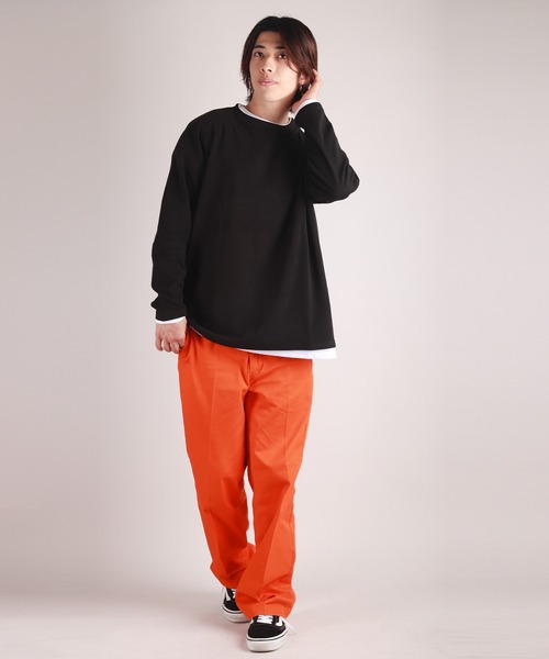 LONSDALE（ロンズデール）の「LONSDALE ストレッチツイル ワーカーズ カラーパンツ（その他パンツ・メンズ・グリーン/ブラック/オレンジ/レッド/ブルー・L/M/S/LL）」の9枚目の写真