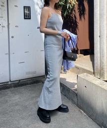 リブナローキャミワンピース