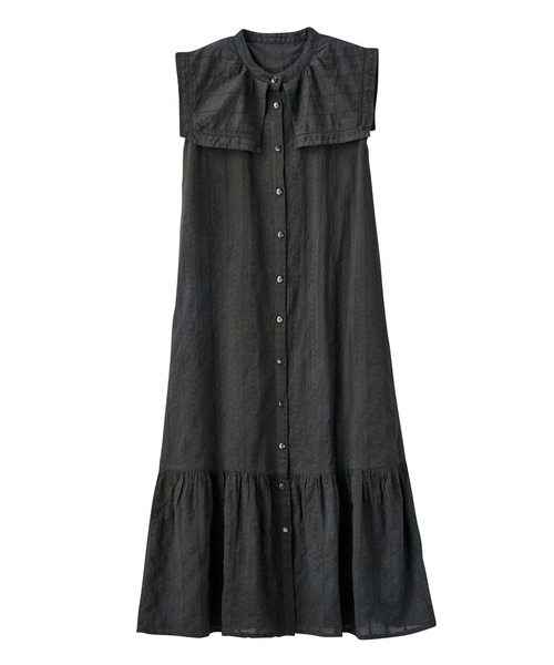 GeeRA(ジーラ)の「コットンセーラーカラーワンピース(ワンピース・レディース・ブラック/キャメル・MEDIUM/LARGE/X-LARGE)」の18枚目の写真