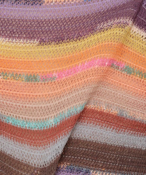 ALAND（エーランド）の「3.3Field Trip／ボーダークロップY 2295121（Tシャツ/カットソー・レディース・グリーン/オレンジ・FREE）」の15枚目の写真