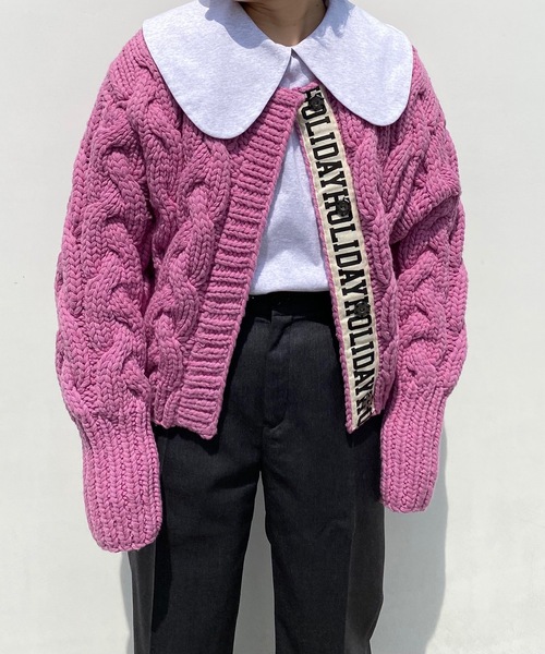 HOLIDAY（ホリデイ）の「SUPER FINE DRY PURITAN COLLAR L/S TOPS (HLD