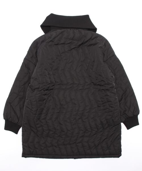 DONOBAN（ドノバン）の「キルティングライナージャケット（その他アウター・レディース・ブラック/アイボリー・F）」の5枚目の写真