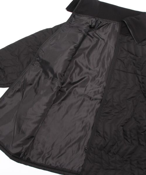 DONOBAN（ドノバン）の「キルティングライナージャケット（その他アウター・レディース・ブラック/アイボリー・F）」の6枚目の写真