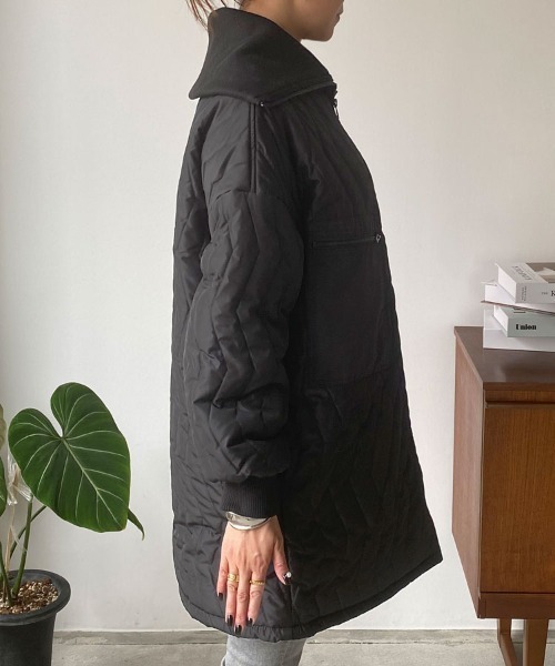 DONOBAN（ドノバン）の「キルティングライナージャケット（その他アウター・レディース・ブラック/アイボリー・F）」の16枚目の写真