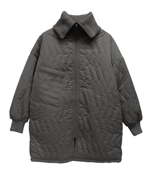 DONOBAN（ドノバン）の「キルティングライナージャケット（その他アウター・レディース・ブラック/アイボリー・F）」の3枚目の写真