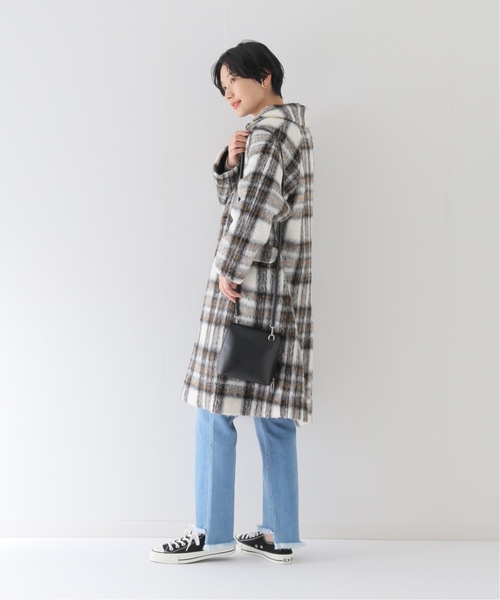 MARLON FIRENZE(マーロンフィレンツェ)の「《追加》【MARLON FIRENZE/マルロン】 スクエアショルダーバッグ(ショルダーバッグ・レディース・グリーン/ブラック/ナチュラル/グレー・FREE)」の7枚目の写真