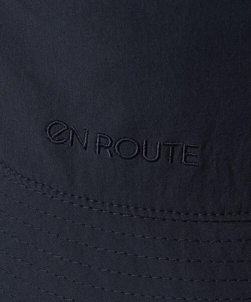 EN ROUTE（アンルート）の「＜EN ROUTE＞ ナイロン バケット ハット（ハット・メンズ・ブラック/ネイビー・FREE）」の6枚目の写真