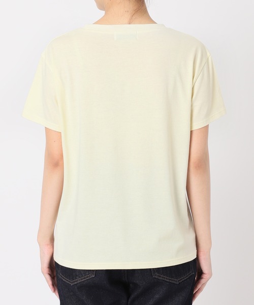 SLOBE IENA(スローブイエナ)の「SLOBEベーシックTシャツM(Tシャツ/カットソー・レディース・ブラウン/カーキ/イエロー/グリーン/グレー系その他/ピンク系その他・FREE)」の21枚目の写真