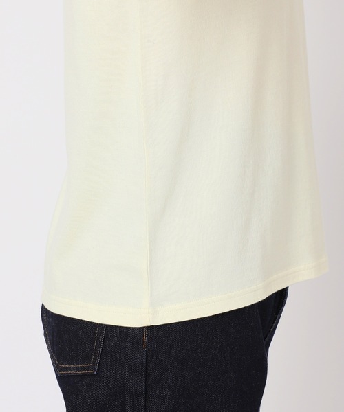 SLOBE IENA(スローブイエナ)の「SLOBEベーシックTシャツM(Tシャツ/カットソー・レディース・ブラウン/カーキ/イエロー/グリーン/グレー系その他/ピンク系その他・FREE)」の16枚目の写真