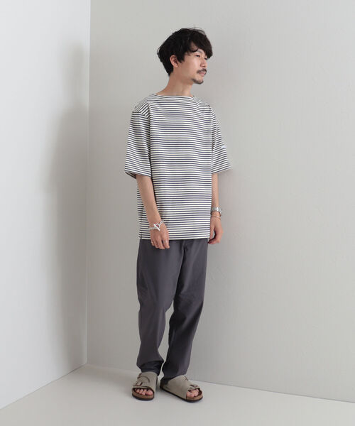 GLOSTER（グロスター）の「【GLOSTER/グロスター】「GUM STRETCH」 ウエストゴム テーパードイージーパンツ（その他パンツ・メンズ・ネイビー/ベージュ/チャコールグレー・M/L/S）」の12枚目の写真