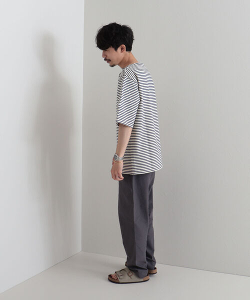 GLOSTER（グロスター）の「【GLOSTER/グロスター】「GUM STRETCH」 ウエストゴム テーパードイージーパンツ（その他パンツ・メンズ・ネイビー/ベージュ/チャコールグレー・M/L/S）」の13枚目の写真