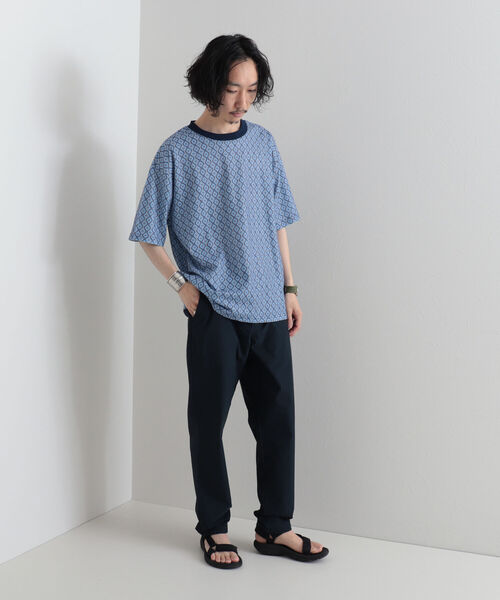GLOSTER（グロスター）の「【GLOSTER/グロスター】「GUM STRETCH」 ウエストゴム テーパードイージーパンツ（その他パンツ・メンズ・ネイビー/ベージュ/チャコールグレー・M/L/S）」の19枚目の写真