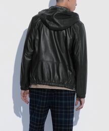 COACH（コーチ）の「レザー トレーナー（ブルゾン）」 - WEAR