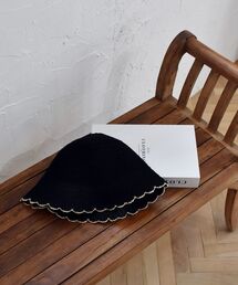 配色バケットハット