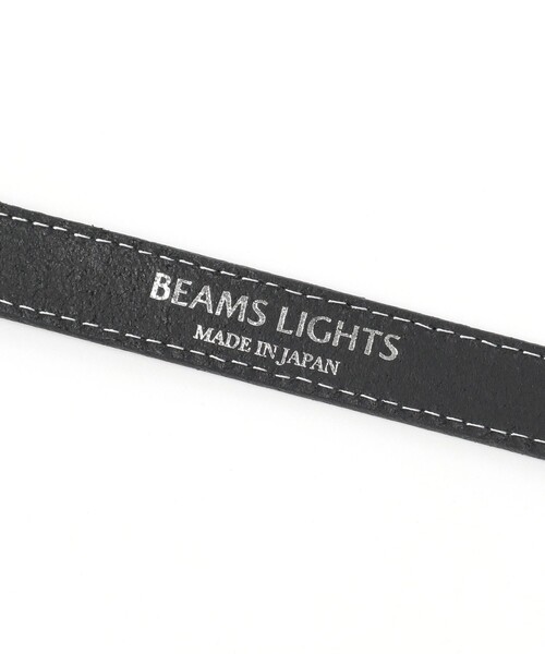 BEAMS LIGHTS(ビームスライツ)の「BEAMS LIGHTS / レザー ステッチベルト(ベルト・メンズ・ブラック/ブラウン・MEDIUM/LARGE)」の6枚目の写真