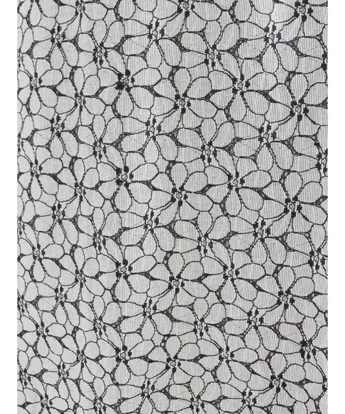 Te chichi（テチチ）の「オーバーレース刺繍スカート（スカート・レディース・ブラック/オフホワイト・SMALL/MEDIUM）」の7枚目の写真