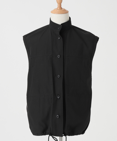 JOURNAL STANDARD relume(ジャーナルスタンダード レリューム)の「CALIFORNIA FATIGUE VEST(ベスト・メンズ・ブラック/カーキ/ナチュラル・MEDIUM/LARGE)」の4枚目の写真