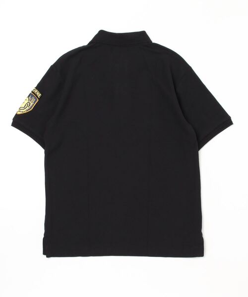 Alpha Industries(アルファインダストリーズ)の「ALPHA /アルファ MILITARY WAPPEN POLO SHIRT(ポロシャツ・メンズ・ホワイト/ブルーグレー/ブラック/ネイビー・L/XL/M)」の12枚目の写真