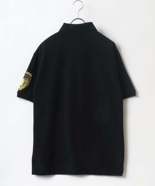 Alpha Industries(アルファインダストリーズ)の「ALPHA /アルファ MILITARY WAPPEN POLO SHIRT(ポロシャツ・メンズ・ホワイト/ブルーグレー/ブラック/ネイビー・L/XL/M)」の22枚目の写真