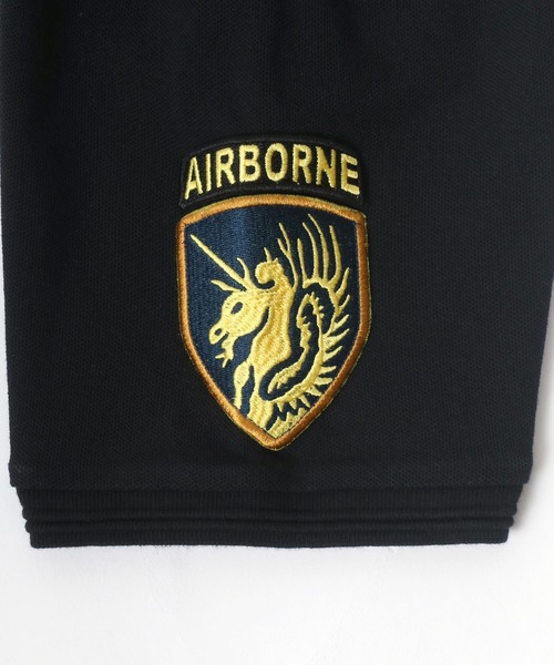 Alpha Industries(アルファインダストリーズ)の「ALPHA /アルファ MILITARY WAPPEN POLO SHIRT(ポロシャツ・メンズ・ホワイト/ブルーグレー/ブラック/ネイビー・L/XL/M)」の14枚目の写真