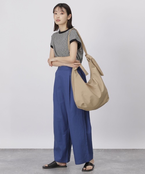 LAKOLE(ラコレ)の「ノットパデットショルダーバッグ / 344264(ショルダーバッグ・レディース・ブラック/ベージュ/アイボリー・FREE)」の6枚目の写真