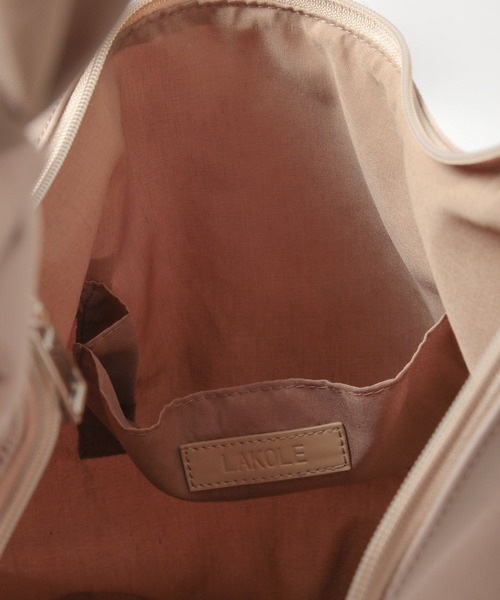 LAKOLE(ラコレ)の「ノットパデットショルダーバッグ / 344264(ショルダーバッグ・レディース・ブラック/ベージュ/アイボリー・FREE)」の19枚目の写真