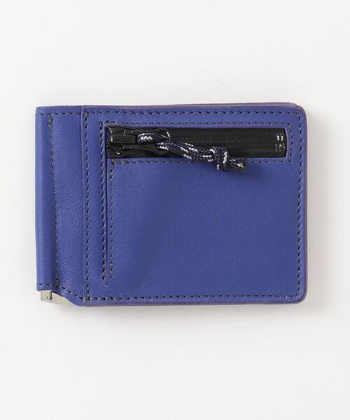 430(フォーサーティ)の「【430】RF SGL CLIP WALLET(財布・メンズ・ブラック/ブルー・FREE)」の3枚目の写真