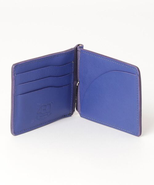 430(フォーサーティ)の「【430】RF SGL CLIP WALLET(財布・メンズ・ブラック/ブルー・FREE)」の5枚目の写真