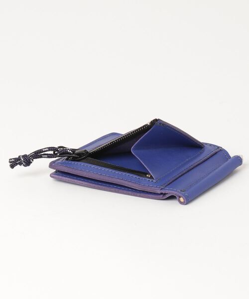 430(フォーサーティ)の「【430】RF SGL CLIP WALLET(財布・メンズ・ブラック/ブルー・FREE)」の6枚目の写真
