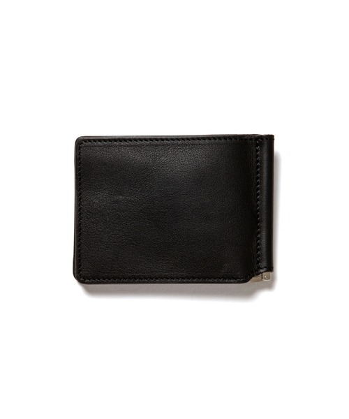 430(フォーサーティ)の「【430】RF SGL CLIP WALLET(財布・メンズ・ブラック/ブルー・FREE)」の2枚目の写真