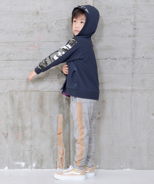 RAGMART（ラグマート）の「ジップアップパーカー（パーカー・キッズ・ネイビー/グリーン・90cm/80ｃｍ/95cm）」の8枚目の写真