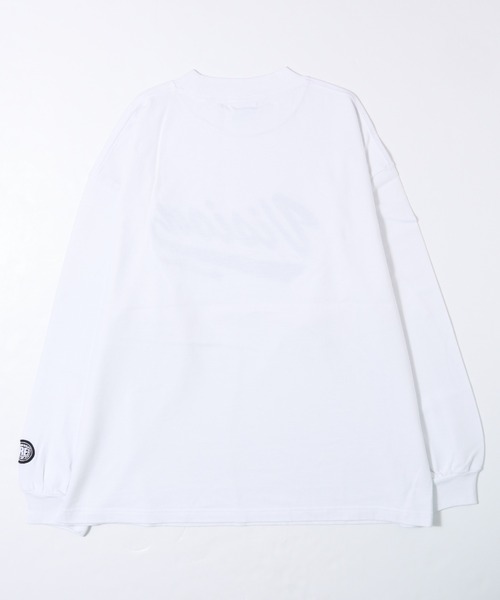 VISION STREET WEAR（ヴィジョンストリートウェア）の「【VISION STREET WEAR】ビッグシルエット ヘビーウェイトサガラ刺繍 モックネックロングスリーブTシャツ（Tシャツ/カットソー・レディース・ホワイト/ブラック/パープル/グリーン/キャメル・MEDIUM/LARGE/X-LARGE）」の13枚目の写真