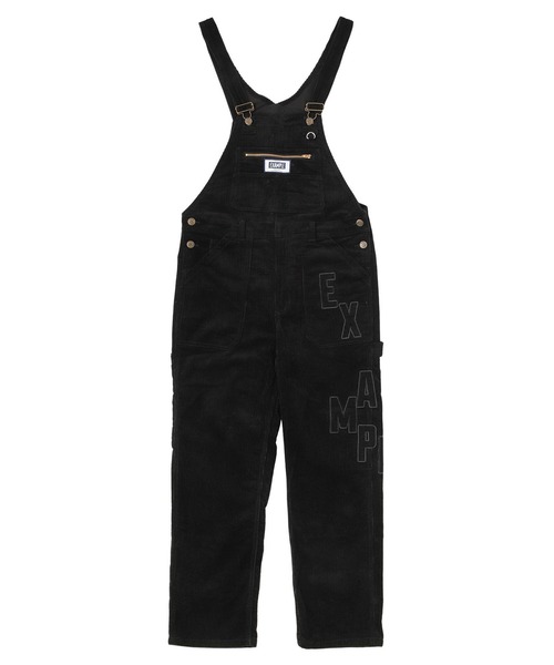 EXAMPLE（エグザンプル）の「EXAMPLE PATCH CORDUROY OVERALL（サロペット/オーバーオール・メンズ・ブラウン/ブラック/グリーン・XL/M/L）」の2枚目の写真
