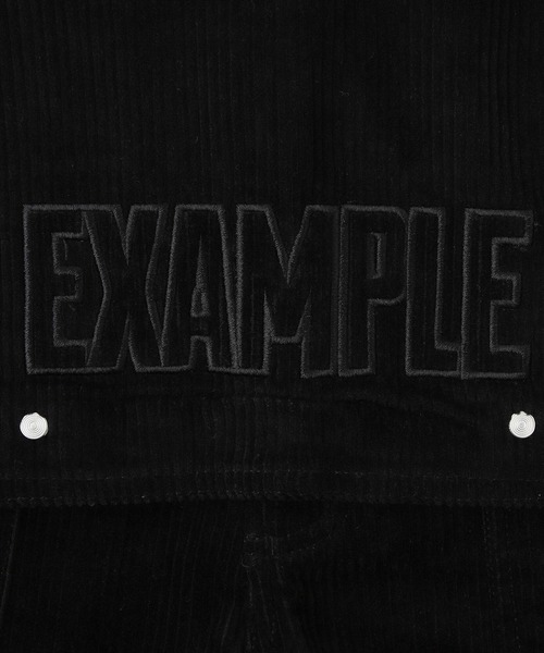 EXAMPLE（エグザンプル）の「EXAMPLE PATCH CORDUROY OVERALL（サロペット/オーバーオール・メンズ・ブラウン/ブラック/グリーン・XL/M/L）」の19枚目の写真