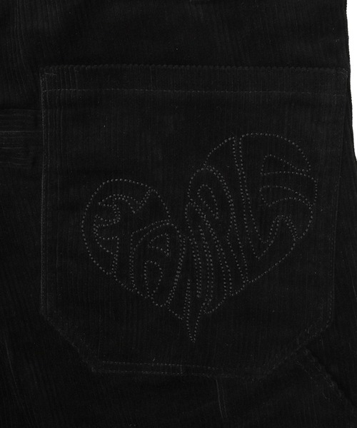 EXAMPLE（エグザンプル）の「EXAMPLE PATCH CORDUROY OVERALL（サロペット/オーバーオール・メンズ・ブラウン/ブラック/グリーン・XL/M/L）」の4枚目の写真