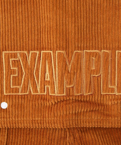 EXAMPLE（エグザンプル）の「EXAMPLE PATCH CORDUROY OVERALL（サロペット/オーバーオール・メンズ・ブラウン/ブラック/グリーン・XL/M/L）」の17枚目の写真