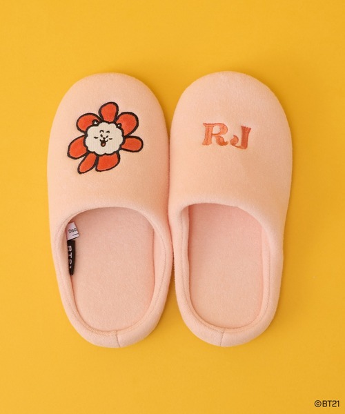 BT21（ビーティーイシビル）の「【BT21】刺繍ルームシューズ（ルーム
