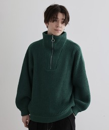 メンズのニット セーター グリーン カーキ 緑色系 タートルネック ハイネック ファッション通販 Zozotown