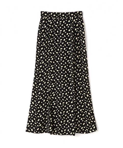 N.(N. Natural Beauty Basic)(エヌエヌナチュラルビューティーベーシック)の「アニマルペイントプリントマキシスカート(スカート・レディース・ブラック系その他/ホワイト系その他/イエロー系その他・MEDIUM/SMALL)」の17枚目の写真