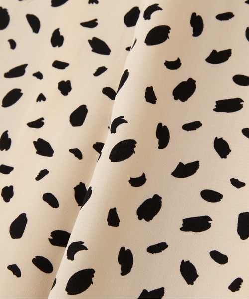 N.(N. Natural Beauty Basic)(エヌエヌナチュラルビューティーベーシック)の「アニマルペイントプリントマキシスカート(スカート・レディース・ブラック系その他/ホワイト系その他/イエロー系その他・MEDIUM/SMALL)」の19枚目の写真