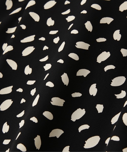 N.(N. Natural Beauty Basic)(エヌエヌナチュラルビューティーベーシック)の「アニマルペイントプリントマキシスカート(スカート・レディース・ブラック系その他/ホワイト系その他/イエロー系その他・MEDIUM/SMALL)」の22枚目の写真