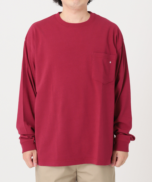 Snow Peak(スノーピーク)の「【SNOWPEAK / スノーピーク】BF lanthanum Printed ロングスリーブTシャツ(Tシャツ/カットソー・メンズ・ブラック/ベージュ/ボルドー・MEDIUM/LARGE)」の7枚目の写真