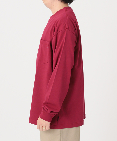 Snow Peak(スノーピーク)の「【SNOWPEAK / スノーピーク】BF lanthanum Printed ロングスリーブTシャツ(Tシャツ/カットソー・メンズ・ブラック/ベージュ/ボルドー・MEDIUM/LARGE)」の8枚目の写真