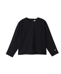 Champion（チャンピオン）の「【Champion/チャンピオン】レディース ブラックエディション ロングスリーブTシャツ（Tシャツ/カットソー）」